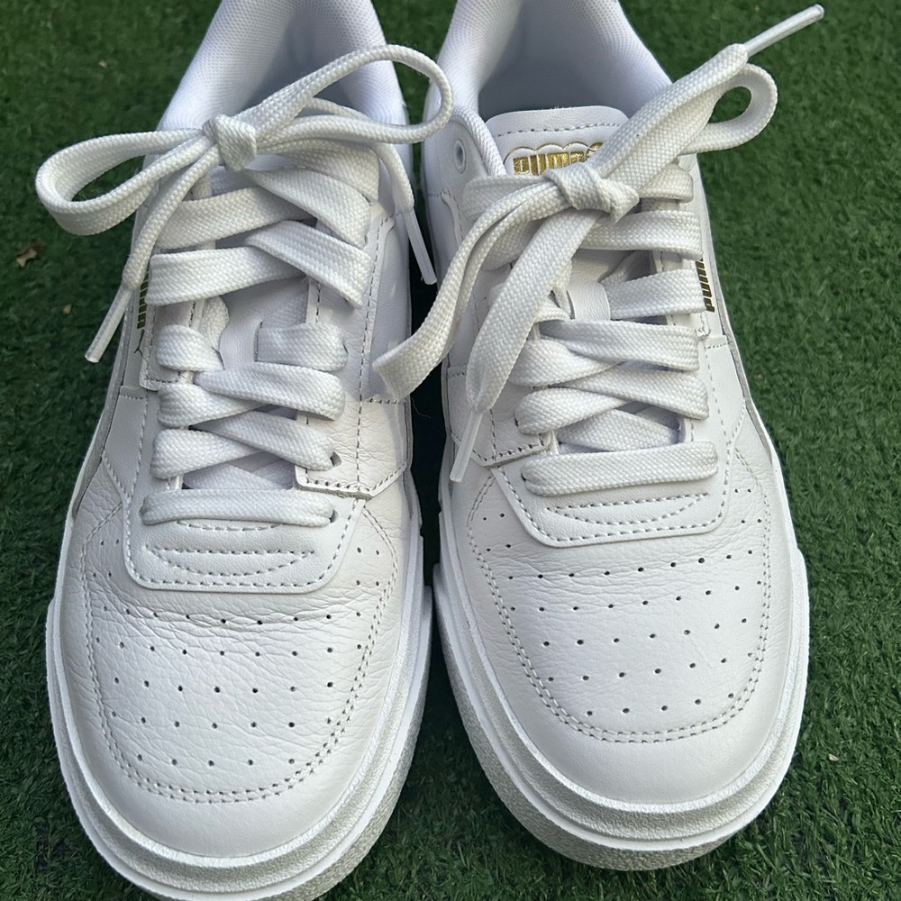 New White Puma sneakers